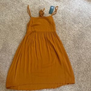 orange dress from wild fable. size xs
